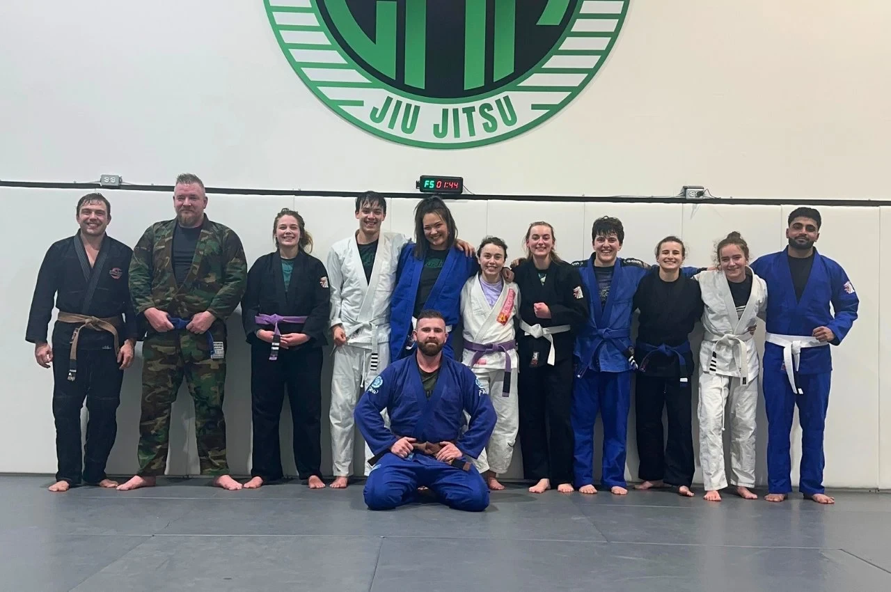 Adult martial arts training