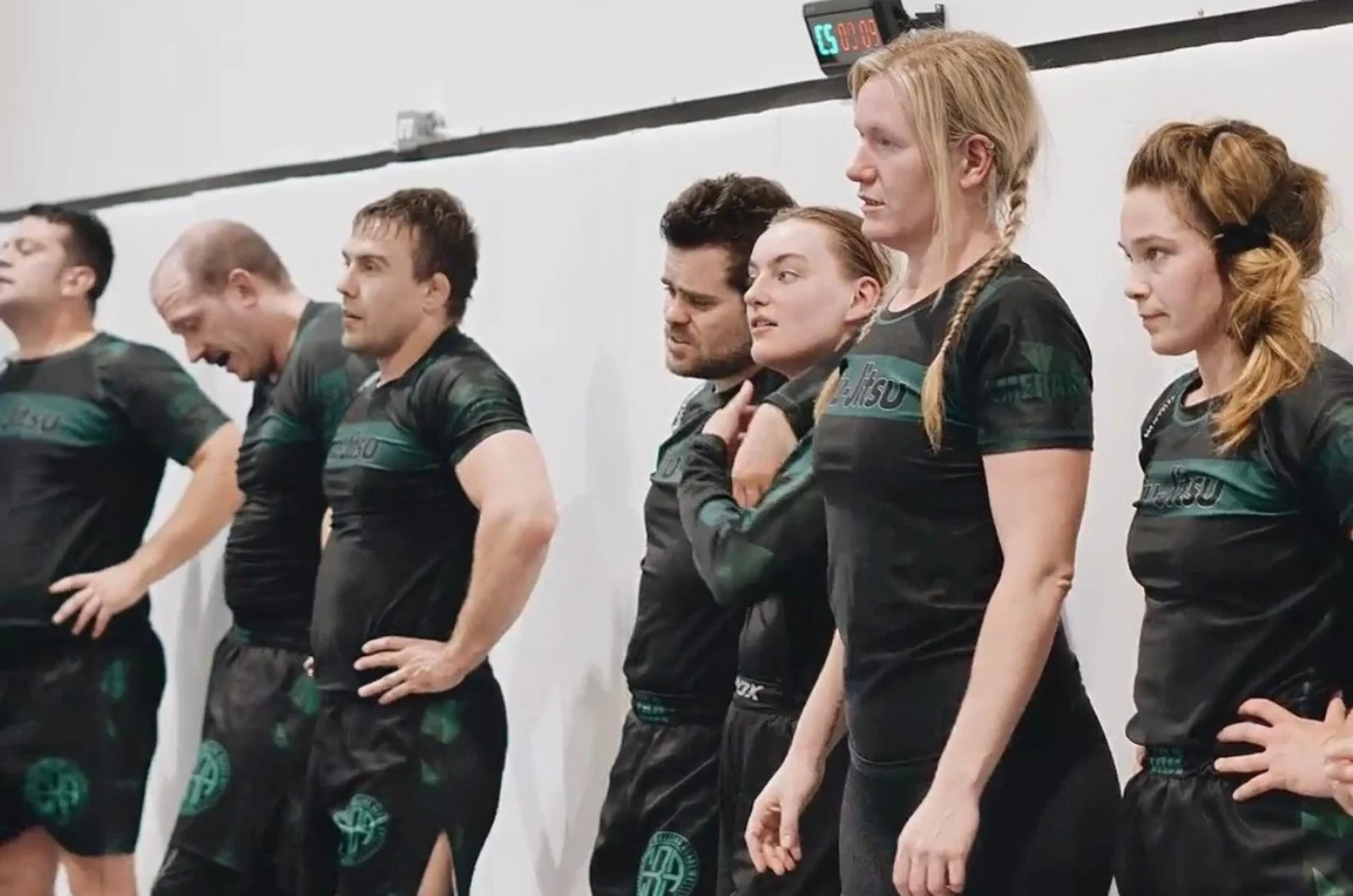 Brazilian Jiu-Jitsu class at Emerald Rolling Academy