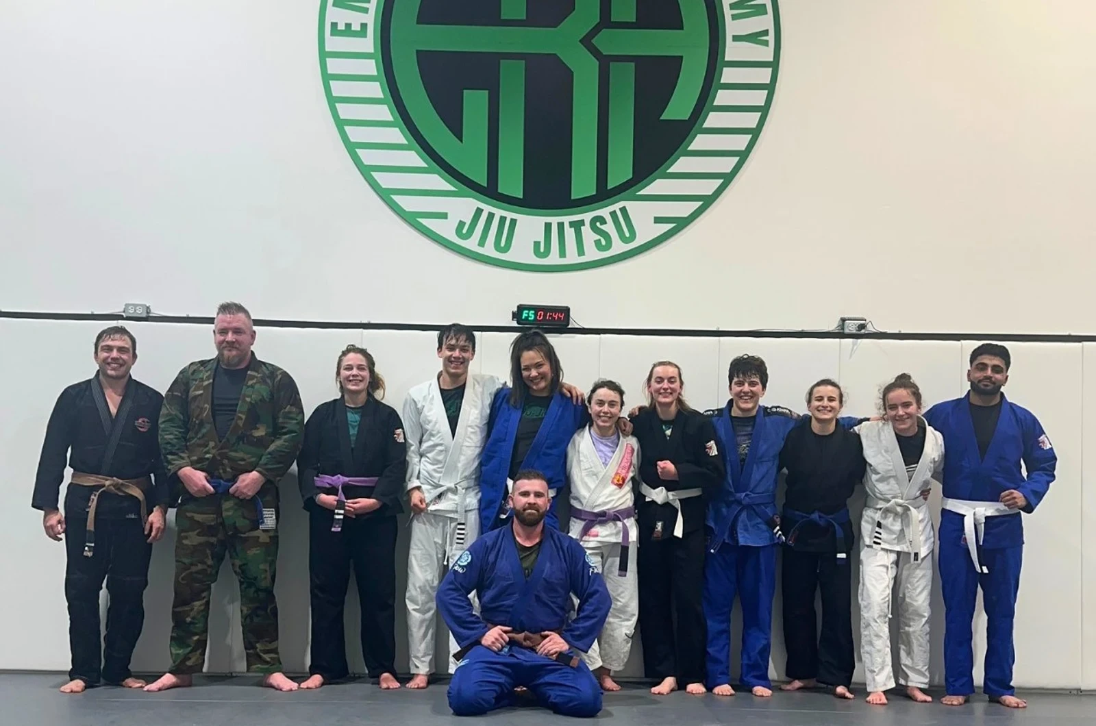BJJ self-defense training at Emerald Rolling Academy