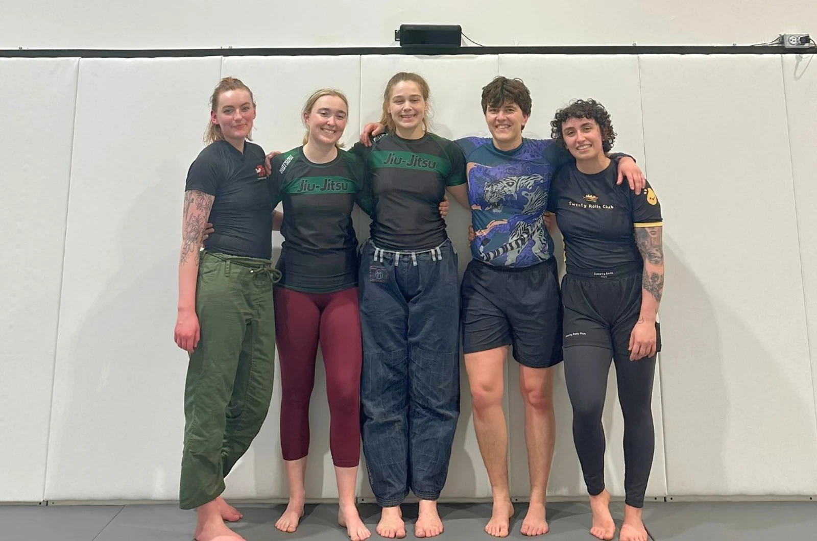 Women's Self Defense fitness training at Emerald Rolling Academy